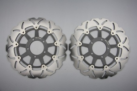 Paire de Disques wave 305 mm avant Nombreuses Ducati Hypermotard