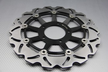 Paire de Disques wave 320 mm avant TRIUMPH SPRINT ST / DAYTONA / SPEED TRIPLE 955 / 1050 2002 - 2010