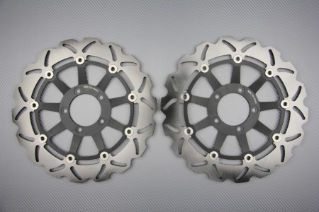 Par de discos wave delantero 320 mm muchas Ducati