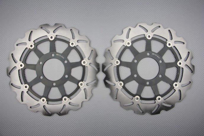 Pair of front Wave brake discs 320 mm many TRIUMPH before 2004