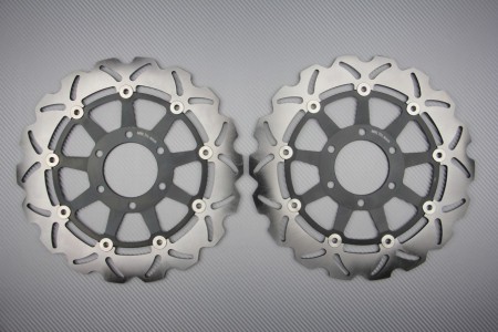 Paire de disques avant wave 320 mm nombreuses TRIUMPH avant 2004