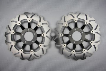 Coppia dischi freno wave / MARGHERITA SUZUKI GSXR precedenti al 2000