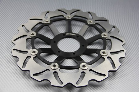 Paire de Disques wave 296 mm avant HONDA CB400 & CB HORNET 600 1998 / 1999