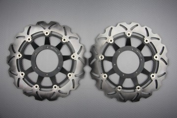 Paire de Disques wave 320 mm avant HONDA CBR 1000 RR 2008 à 2016, STANDARD et SP