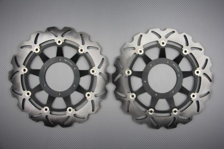 Paire de Disques wave 320 mm avant HONDA CBR 1000 RR 2008 à 2016, STANDARD et SP