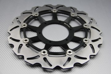 Paire de Disques wave 320 mm avant HONDA CBR 1000 RR 2008 à 2016, STANDARD et SP