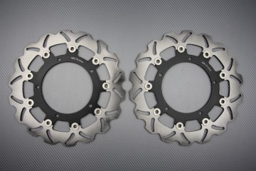 Pair of front Wave brake discs 300 mm many Yamaha