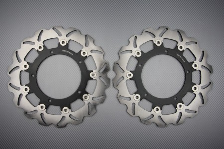 Coppia Dischi freno wave / MARGHERITA  per differenti modelli YAMAHA
