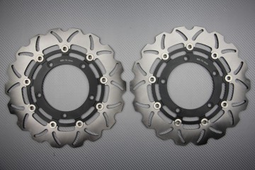 Pair of front Wave brake discs 310 mm many Suzuki
