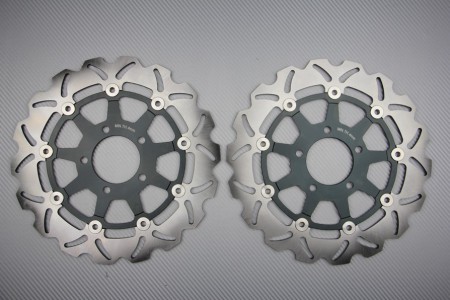 Par de discos de freno wave delantero 300 mm Suzuki GSXR 600 750 K4 K5 GSXR1000 K3 K4