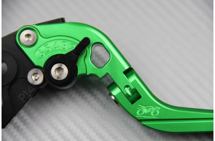 Maneta de freno Extensible y Abatible KAWASAKI ZX6R / ZX10R / Z1000 / Z900 RS / ZZR / GTR 1400 2006 - 2024 Maneta de freno Extensible y Abatible KAWASAKI ZX6R / ZX10R / Z1000 / Z900 RS / ZZR / GTR 1400 2006 - 2024