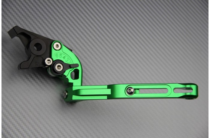 Maneta de freno Extensible y Abatible KAWASAKI ZX6R / ZX10R / Z1000 / Z900 RS / ZZR / GTR 1400 2006 - 2024 Maneta de freno Extensible y Abatible KAWASAKI ZX6R / ZX10R / Z1000 / Z900 RS / ZZR / GTR 1400 2006 - 2024