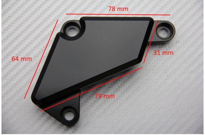 MOTORGEHÄUSE SCHUTZPAD KAWASAKI Z1000 / Z1000R 2010 - 2020 MOTORGEHÄUSE SCHUTZPAD KAWASAKI Z1000 / Z1000R 2010 - 2020