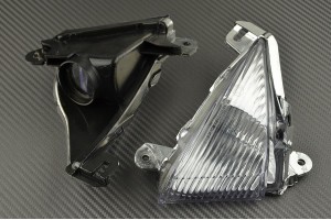 Pair of front turn signals Kawasaki Z1000 ER6 ZZR1400 Pair of front turn signals Kawasaki Z1000 ER6 ZZR1400