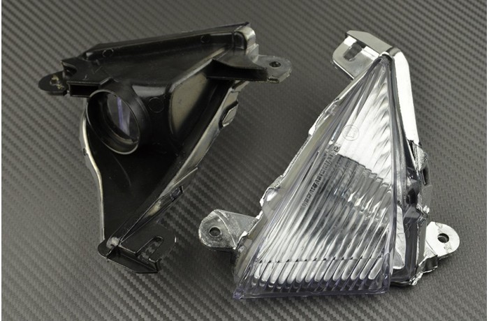 Pair of front turn signals Kawasaki Z1000 ER6 ZZR1400 Pair of front turn signals Kawasaki Z1000 ER6 ZZR1400