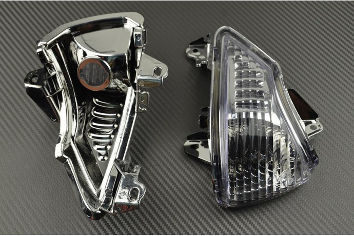 Paire de clignotants avant Kawasaki ER6 2009 / 2011 Paire de clignotants avant Kawasaki ER6 2009 / 2011