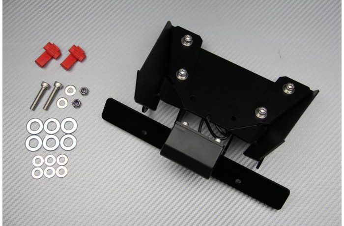 Specific License Plate Holder KAWASAKI NINJA 250 R 2008 - 2012 Specific License Plate Holder KAWASAKI NINJA 250 R 2008 - 2012