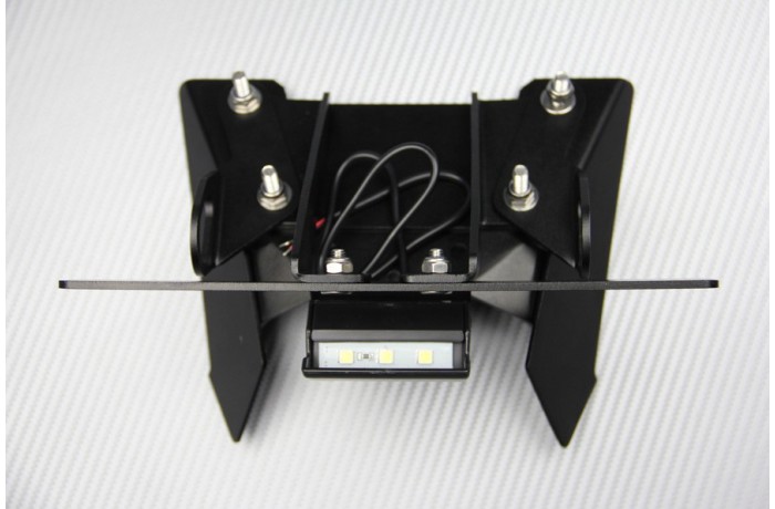 Specific License Plate Holder KAWASAKI NINJA 250 R 2008 - 2012 Specific License Plate Holder KAWASAKI NINJA 250 R 2008 - 2012