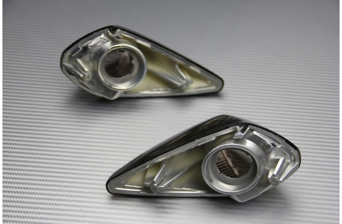 Pair of front turn signals Honda VFR 800 FI 1998 - 2001