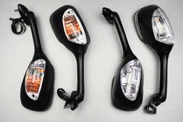 Paire de Rétroviseurs Type Origine avec clignotant Suzuki GSXR 600 750 1000 2005 - 2010