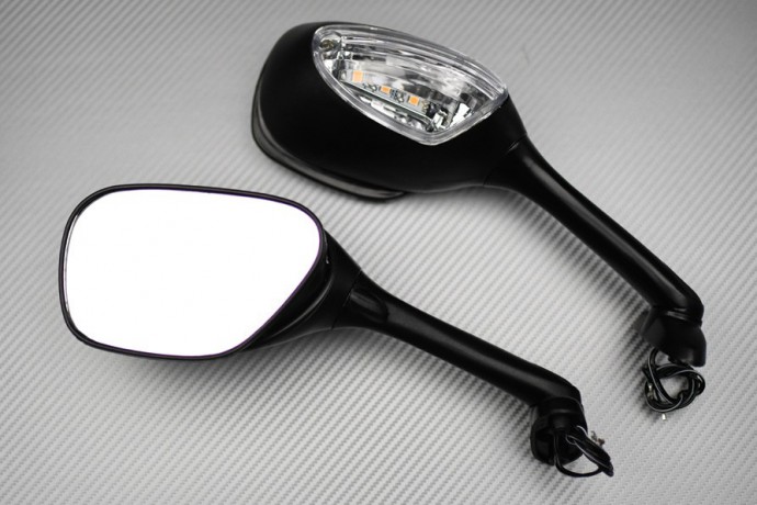 Paire de Rétroviseurs Type Origine avec clignotant Suzuki GSXR 600 750 1000 2005 - 2010 Paire de Rétroviseurs Type Origine avec clignotant Suzuki GSXR 600 750 1000 2005 - 2010