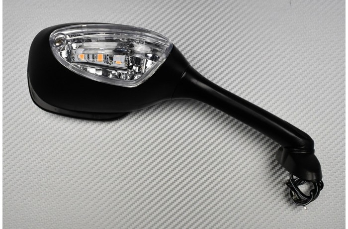 Pair of Aftermarket Rearview Mirrors with Integrated Turn Signals SUZUKI GSX-R 600 750 1000 2005 - 2010