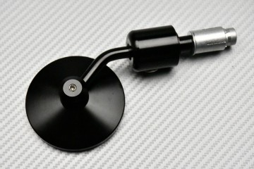 Paire de rétroviseurs embout de guidon fixes ou repliables Paire de rétroviseurs embout de guidon fixes ou repliables