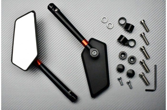 Paar Rückspiegel Racing Design 3 Paar Rückspiegel Racing Design 3