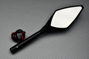 Pair of Aluminum / Plastic Rearview Mirrors with Integrated Turn Signals Pair of Aluminum / Plastic Rearview Mirrors with Integrated Turn Signals