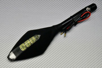 Pareja de Retrovisores de Aluminio / Plástico con intermitentes integrados