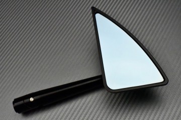 Paar Rückspiegel aus eloxiertem Aluminium - Dreieckige form