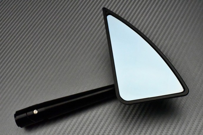 Paire de Rétroviseurs en Aluminium - Modèle Triangle Paire de Rétroviseurs en Aluminium - Modèle Triangle