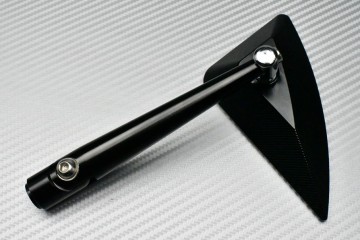 Paire de Rétroviseurs en Aluminium - Modèle Triangle Paire de Rétroviseurs en Aluminium - Modèle Triangle