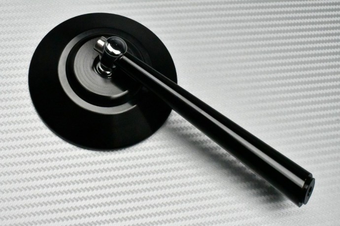 Pair of aluminum mirrors - Round Model Pair of aluminum mirrors - Round Model