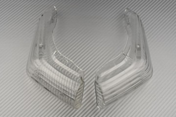 Pair of Front Turn Signals Lenses Suzuki GSR 600 2006 - 2011