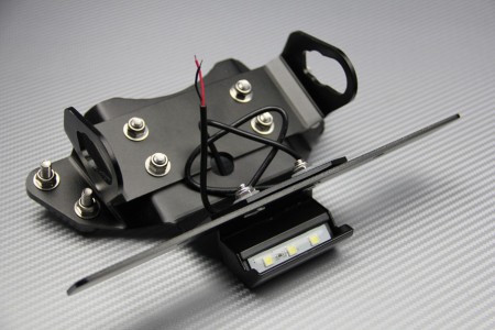 Support de plaque KAWASAKI ER6 N / F / Ninja 650 2009 - 2011
