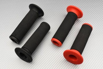 Paire de Poignées Caoutchouc - Mousse pour Guidon 22mm