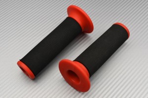 Paire de Poignées Caoutchouc - Mousse pour Guidon 22mm