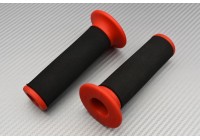 Paire de Poignées Caoutchouc - Mousse pour Guidon 22mm