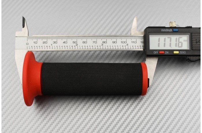 Paire de Poignées Caoutchouc - Mousse pour Guidon 22mm Paire de Poignées Caoutchouc - Mousse pour Guidon 22mm