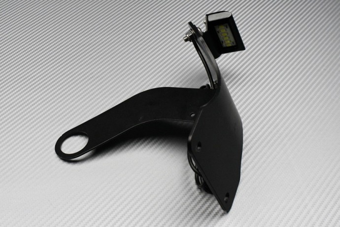 Portamatrícula lateral + Luz de matrícula LED