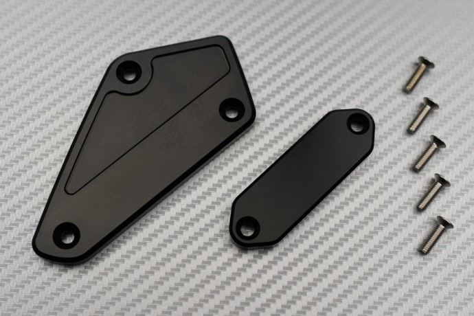 Pareja de Tapones Depósito Líquido de Frenos y de embrague Yamaha VMAX 1700 Pareja de Tapones Depósito Líquido de Frenos y de embrague Yamaha VMAX 1700