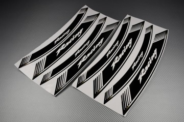 Inner Wheel Rims Stickers - RACING Model