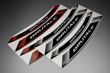 Stickers de llantas - Modelo con sigla ' BRUTALE '