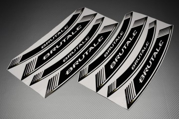 Stickers de llantas - Modelo con sigla ' BRUTALE '