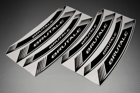 Stickers de llantas - Modelo con sigla ' BRUTALE '