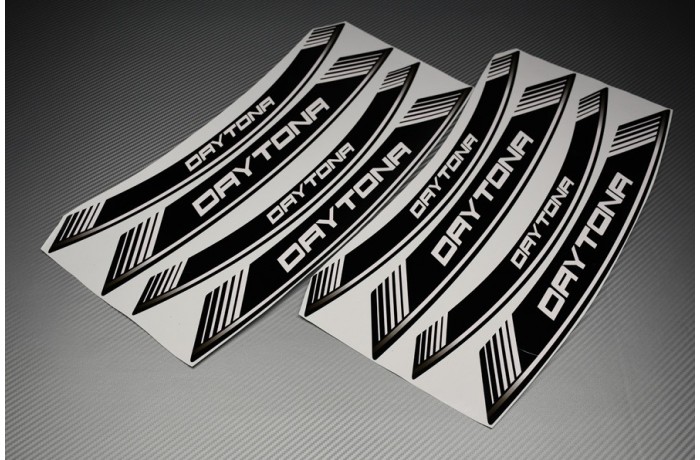 Stickers de llantas - Modelo con sigla ' DAYTONA ' Stickers de llantas - Modelo con sigla ' DAYTONA '