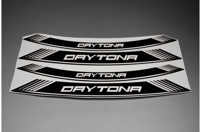 Stickers de llantas - Modelo con sigla ' DAYTONA ' Stickers de llantas - Modelo con sigla ' DAYTONA '
