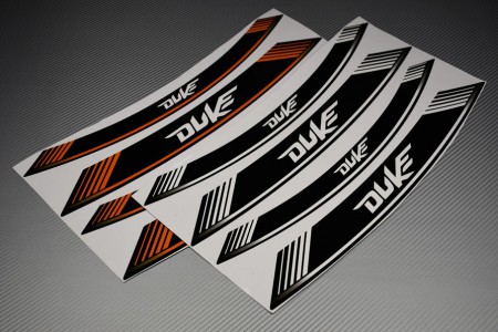 Liserets Intérieur de jantes - Modèle siglé ' DUKE '