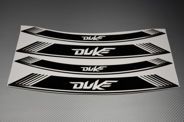Stickers de llantas - Modelo con sigla ' DUKE '